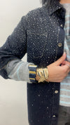 Camicia con strass