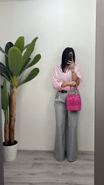 Camicia Righe rosa