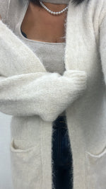 Cardigan panna