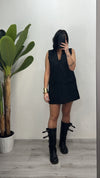 Gilet doppio petto nero