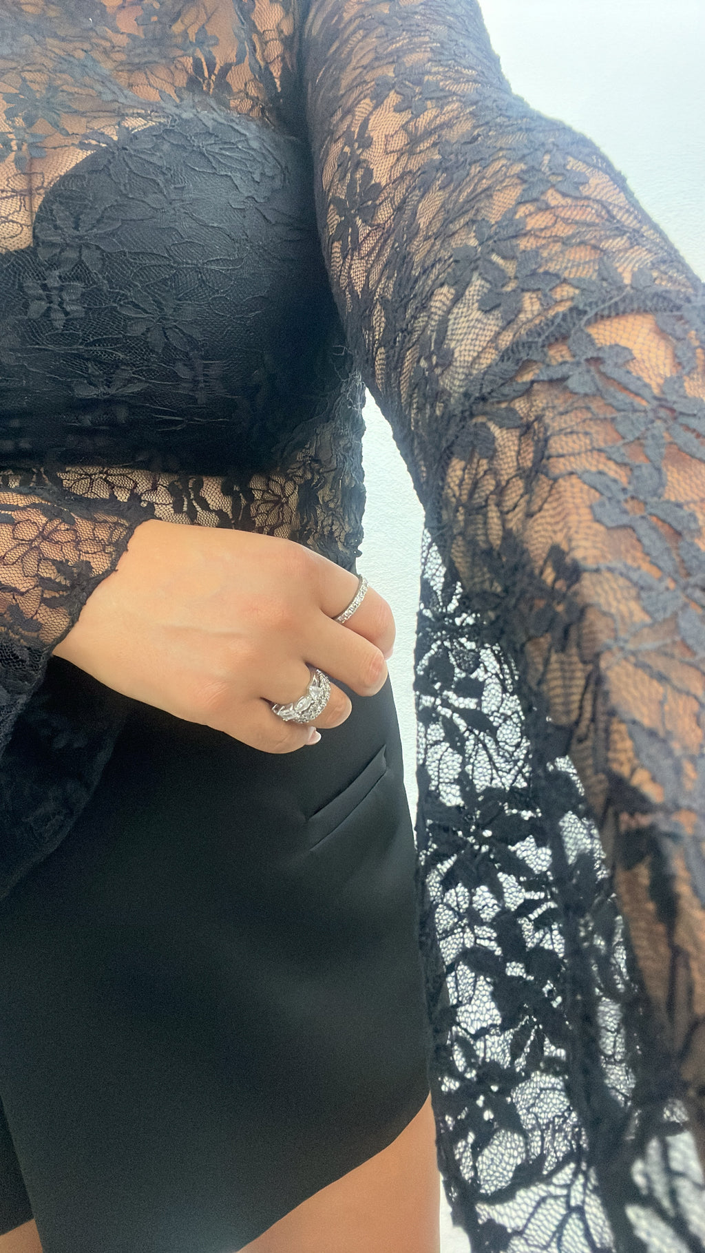 Maglia in pizzo