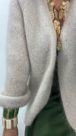 Cardigan in due colori