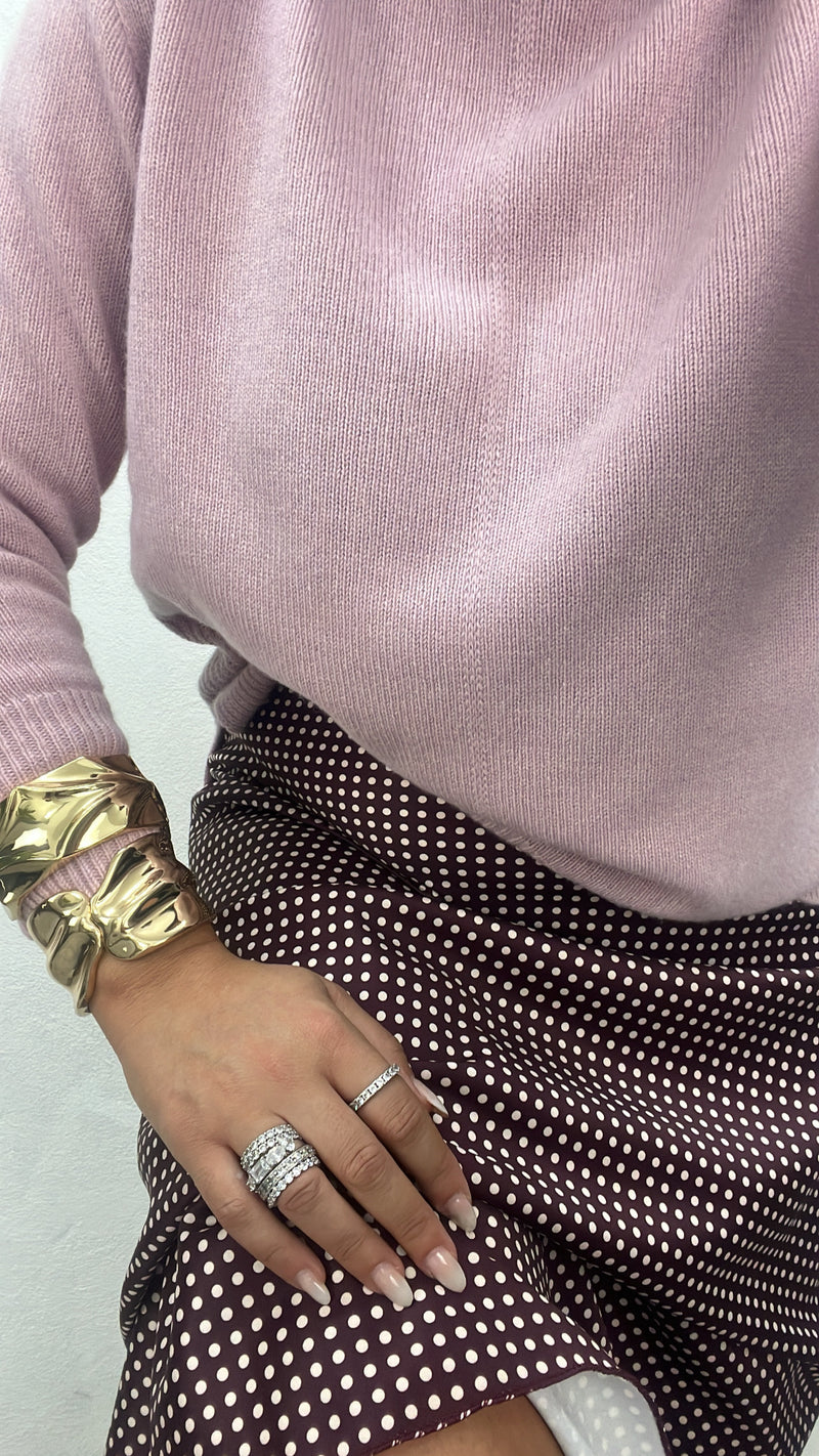 Maglione rosa