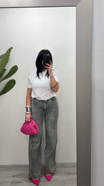 Jeans con strass