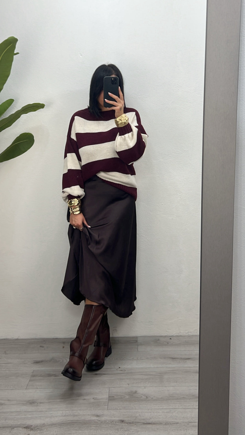 Maglione righe Bordoux