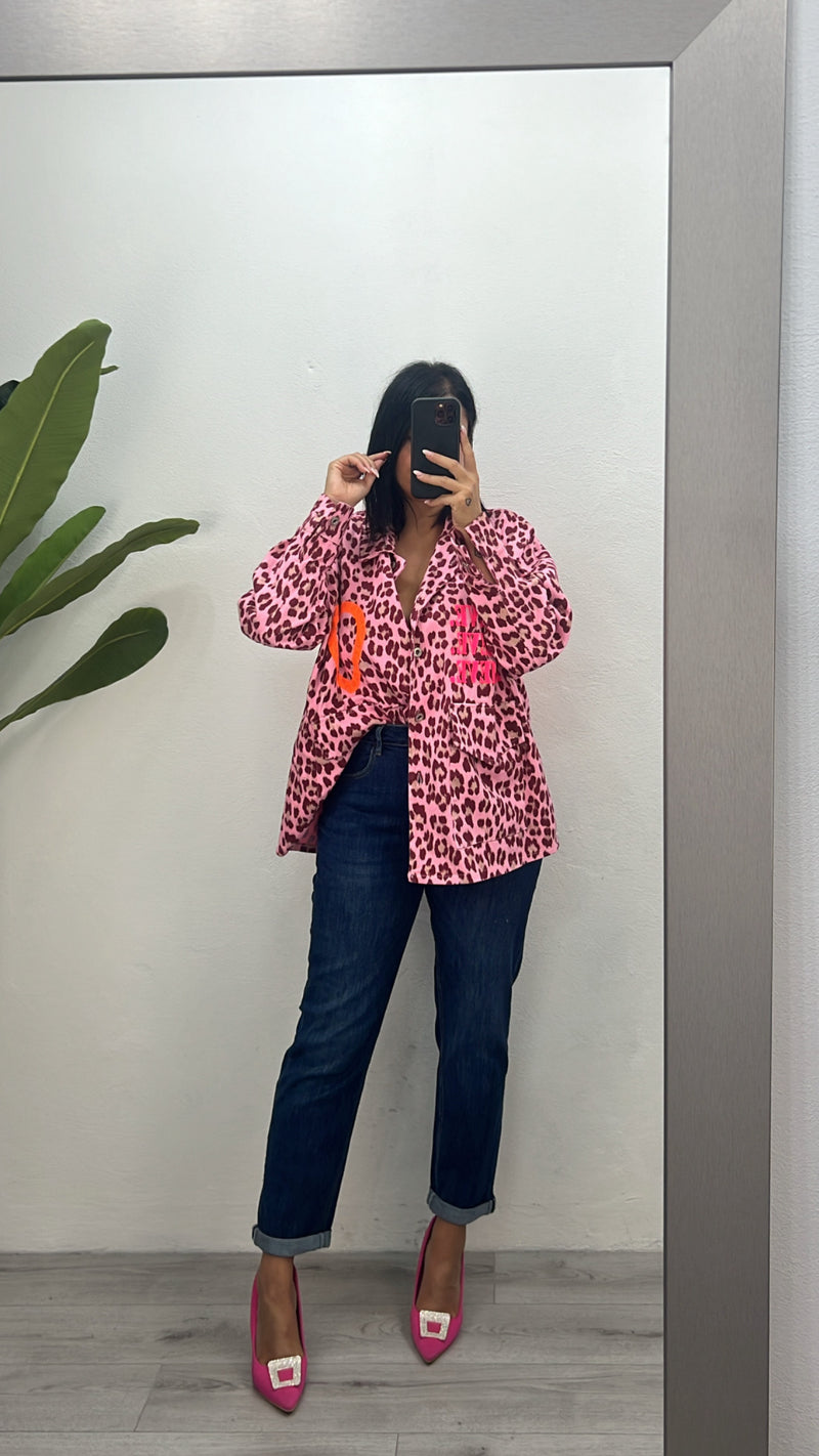Camicia maculata Pink🩷