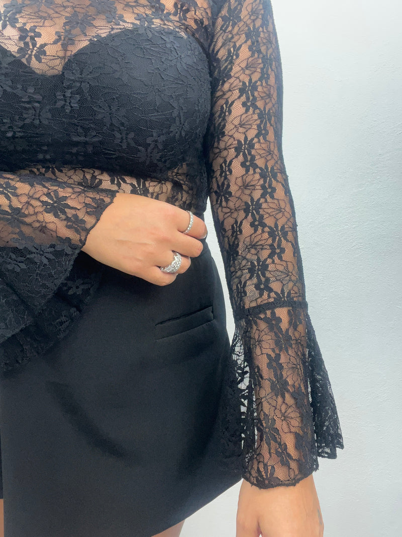 Maglia in pizzo