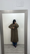 Cappotto over marrone
