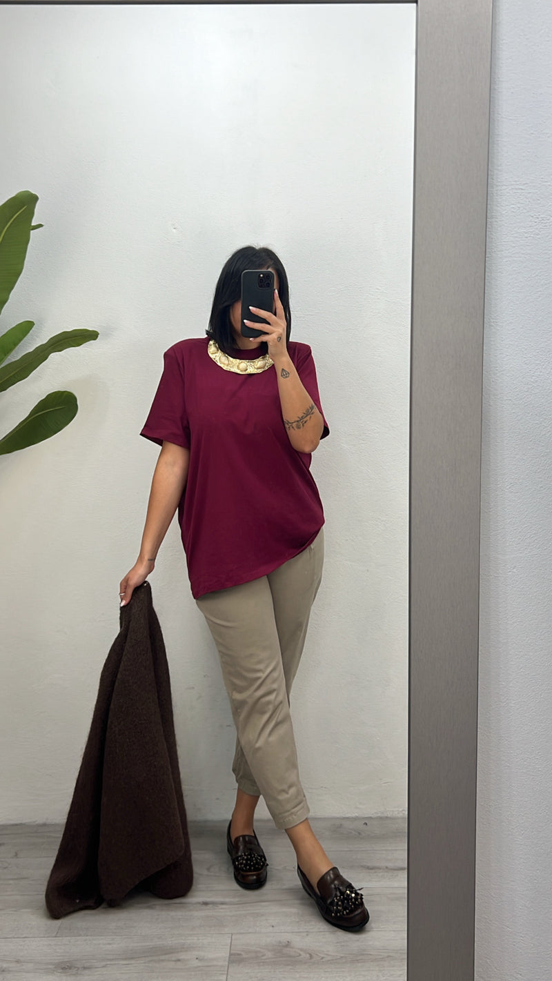 Maglia manica corta over