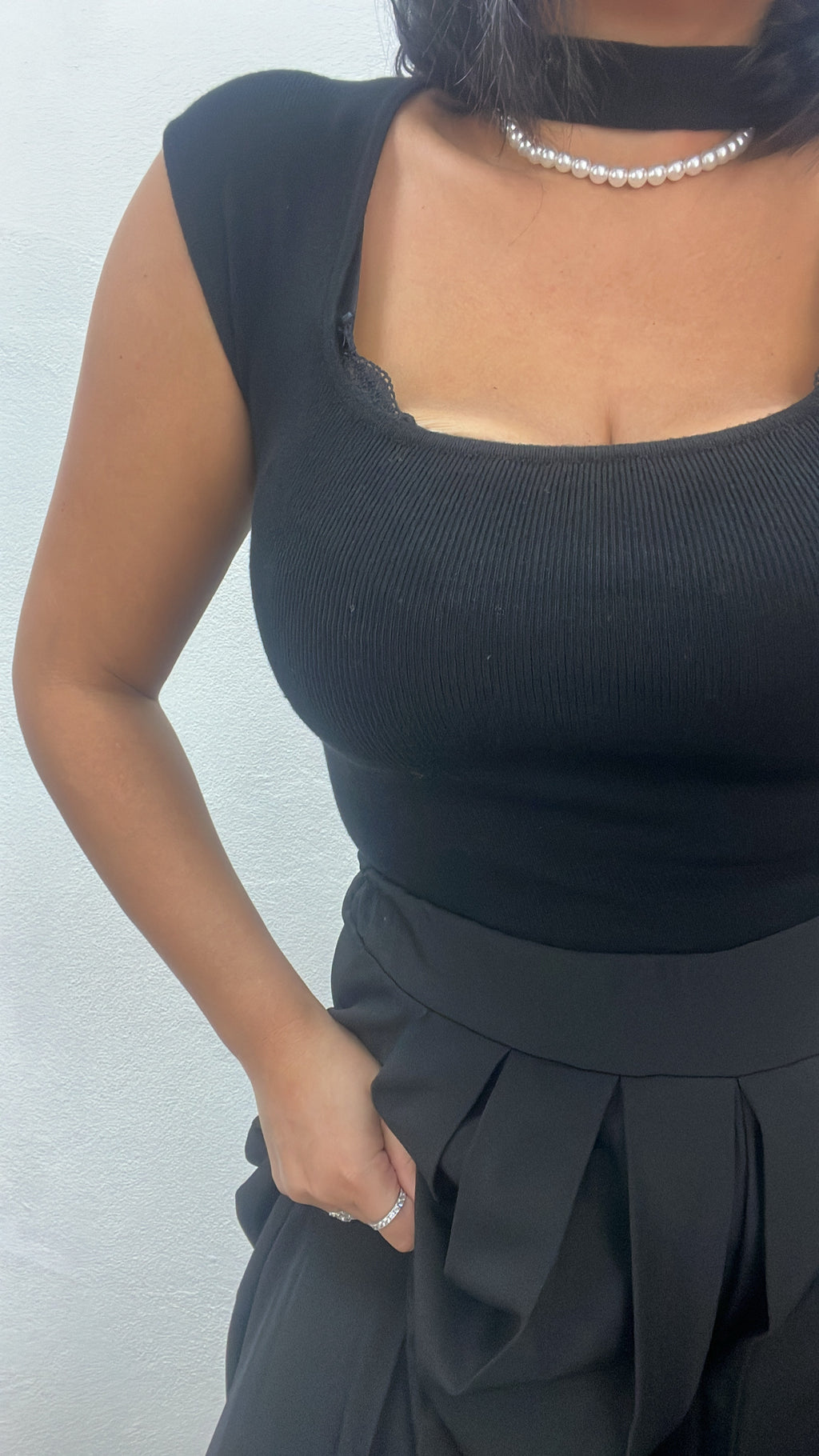 Maglia in due colori