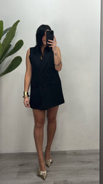 Gilet doppio petto nero