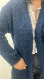 Cardigan blu