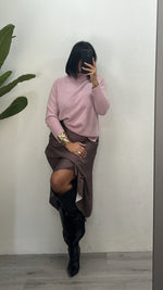 Maglione rosa